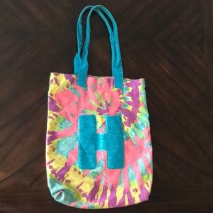 Tie-Dye Letter “H” Bag